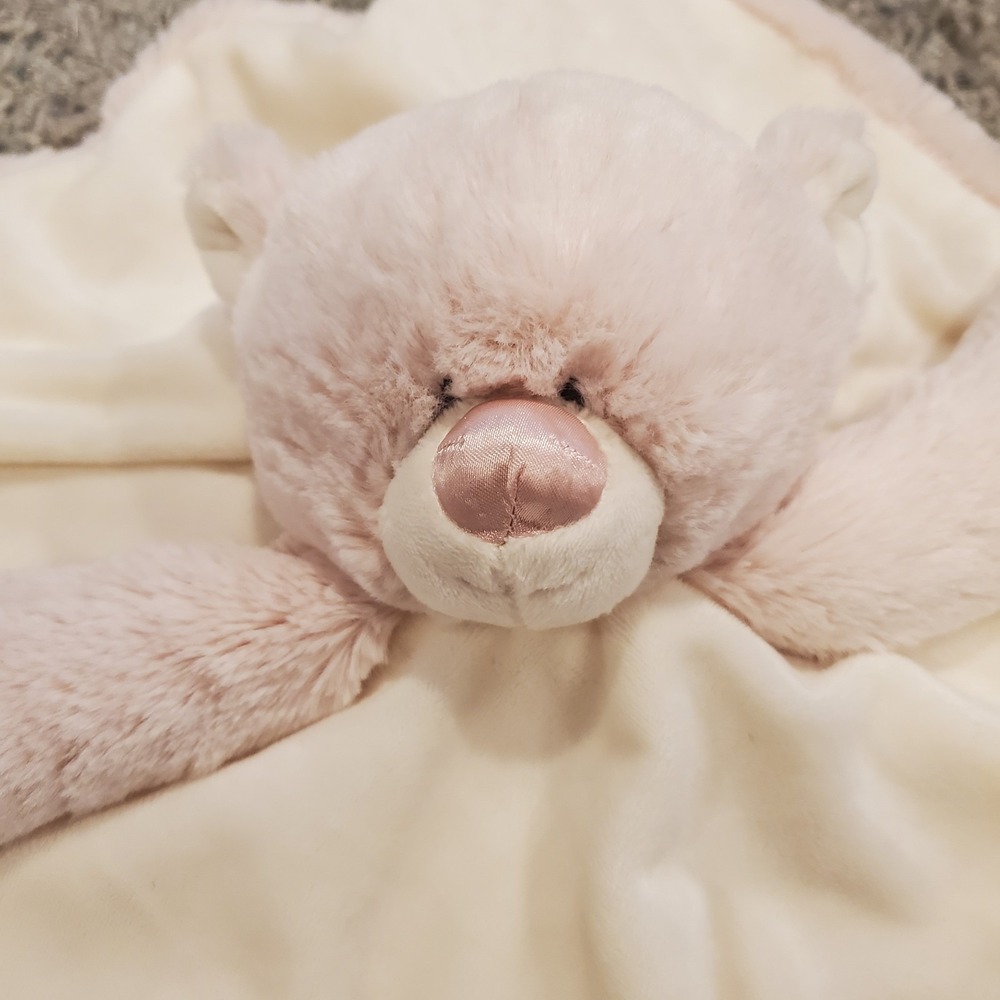 NEW Demdaco Teddy Bear Lovey Security Blanket "Love You Sweet Girl" Super Soft!‎ - Picture 2 of 6